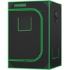 image:imageVIVOSUN S538 5x2 Grow Tent 60x32x80 High Reflective Mylar Growing Tents 2x5 with Observation Window and Floor Tray for Hydroponics Indoor Plant for VS2000VSF4300Black
