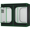 image:imageVIVOSUN S538 5x2 Grow Tent 60x32x80 High Reflective Mylar Growing Tents 2x5 with Observation Window and Floor Tray for Hydroponics Indoor Plant for VS2000VSF4300Black