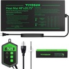 image:imageVIVOSUN 10x 2075 Seedling Heat Mat and Digital Thermostat Combo Set UL amp METCertified Warm Hydroponic Heating Pad for Germination Indoor Gardening Greenhouse48x2075