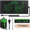 image:imageVIVOSUN 10x 2075 Seedling Heat Mat and Digital Thermostat Combo Set UL amp METCertified Warm Hydroponic Heating Pad for Germination Indoor Gardening Greenhouse10x2075
