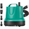 image:imageVIVOSUN 660GPH 40W Submersible Pump for Fish Tank Pond Aquarium Hydroponic Systems with 5ft Power Cord and 4 Nozzles Blue60W 850GPH