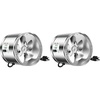 image:imageVIVOSUN 8 Inch Inline Duct Fan 420 CFM HVAC Exhaust Ventilation Fan with Low Noise for Basements Bathrooms Kitchens and Attics Silver8 No Speed Controller Pack of 2