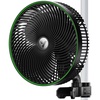 image:imageVIVOSUN AeroWave E6 Gen2 Grow Tent Clip Fan 6 EC Motor Smart Control Powerful Oscillating Fan Local Timer Weatherproof IP54 for Hydroponics Circulation Cooling Black9 Clip Fan1 Pack
