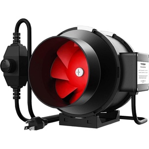 image:imageVIVOSUN R4 4 Inline Duct Ventilation Fan amp Speed Controller Workshop 190 CFM Fan for HVAC Vent Booster Fan for Grow Tents Basements Bathrooms Kitchens Attics and 3D Printer6 Basic