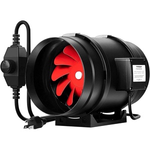 image:imageVIVOSUN R4 4 Inline Duct Ventilation Fan amp Speed Controller Workshop 190 CFM Fan for HVAC Vent Booster Fan for Grow Tents Basements Bathrooms Kitchens Attics and 3D Printer8 Basic