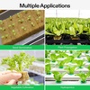 image:imageVIVOSUN 1 Inch Rockwool Cubes 100 Plugs Grow Cubes for Hydroponics Cuttings Cloning Plant Propagation Seed Startling1200 Plugs