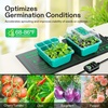 image:imageVIVOSUN 10x2075 Seedling Heat Mat with Builtin Temperature Controller UL amp METCertified Waterproof Plant Heating Pad for Germination Hydroponics Brewing Breeding and Greenhouses10x2075 Pack of 2