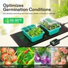 image:imageVIVOSUN 10x2075 Seedling Heat Mat with Builtin Temperature Controller UL amp METCertified Waterproof Plant Heating Pad for Germination Hydroponics Brewing Breeding and Greenhouses48x2075
