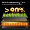 image:imageVIVOSUN 10x2075 Seedling Heat Mat with Builtin Temperature Controller UL amp METCertified Waterproof Plant Heating Pad for Germination Hydroponics Brewing Breeding and Greenhouses10x2075