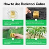 image:imageVIVOSUN 16 Inch Rockwool Cubes Grow Cubes for Hydroponics Cuttings Cloning Plant Propagation Seed Startling 8 Sheets 224 Plugs16112 Plugs