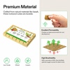 image:imageVIVOSUN 16 Inch Rockwool Cubes Grow Cubes for Hydroponics Cuttings Cloning Plant Propagation Seed Startling 8 Sheets 224 Plugs16224 Plugs Pack of 2