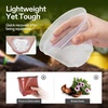 image:imageVIVOSUN 40 Packs 3456 Inch Clear Nursery Pots with Drainage Holes Reinforced Plastic Seedling Pots for Plants Flowers Cuttings and Succulents 40 pcs Plant Labels3456 Inch Pack of 2