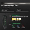 image:imageVIVOSUN 6Pack Seed Starter Trays 240Cell Seed Starter Kit with 2 Set of LED Lights 36 Higher Cover Adjustable Vents Drainage Holes Green Propagation Tray for Planting Seed 40 Cells x 6 Packs6Pack 240Cell