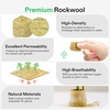 image:imageVIVOSUN 72 Rockwool Cubes amp Net Pots Set for Hydroponics 12 x 12 x 16 Cubes 72 Plugs amp 72 2 Net Cups for Hydroponic Growing SeedStarting Cloning Tower Gardens172 Plugs72 Net Pots