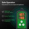image:imageVIVOSUN Humidity Controller 1200W DualStage Outlet PreWired Digital Humidistat with Dual LED Displays for HumidifierDehumidifierFan Ideal for Greenhouse Grow Tent HomeBrewing Mushroom