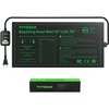 image:imageVIVOSUN 10x2075 Seedling Heat Mat with Builtin Temperature Controller UL amp METCertified Waterproof Plant Heating Pad for Germination Hydroponics Brewing Breeding and Greenhouses10x2075