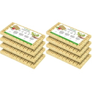 image:imageVIVOSUN 1 Inch Rockwool Cubes 100 Plugs Grow Cubes for Hydroponics Cuttings Cloning Plant Propagation Seed Startling1200 Plugs Pack of 2