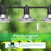 image:imageVIVOSUN Outdoor LED Grow Lights Waterproof String Grow Light Full Spectrum Plant Growing Lights with 22Ft Adjustable Cord for Seedling Veg Flower in Greenhouse Garden Backyard Farm 6Light6 Lights