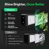image:imageVIVOSUN T5 Grow Lights for Indoor Plants 5000K Full Spectrum 24W4 X 6W 1FT LED Plant Light Strip for Seed Starting Greenhouse Hydroponics SGS Compatible Linkable 4PackBlack