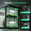 image:imageVIVOSUN T5 Grow Lights for Indoor Plants 5000K Full Spectrum 24W4 X 6W 1FT LED Plant Light Strip for Seed Starting Greenhouse Hydroponics SGS Compatible Linkable 4PackBlack