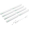 image:imageVIVOSUN T5 Grow Lights for Indoor Plants 5000K Full Spectrum 24W4 X 6W 1FT LED Plant Light Strip for Seed Starting Greenhouse Hydroponics SGS Compatible Linkable 4PackWhite