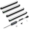 image:imageVIVOSUN T5 Grow Lights for Indoor Plants 5000K Full Spectrum 24W4 X 6W 1FT LED Plant Light Strip for Seed Starting Greenhouse Hydroponics SGS Compatible Linkable 4PackBlack