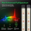 image:imageVIVOSUN Lumaray LED Grow Light Bars 164Bar Full Spectrum Side Lighting with 60 Red Light up to 25 Yields for Grow Tents Greenhouses Magnet Reliability Upgraded SGS Compatible8 Pack