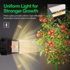 image:imageVIVOSUN Lumaray LED Grow Light Bars 164Bar Full Spectrum Side Lighting with 60 Red Light up to 25 Yields for Grow Tents Greenhouses Magnet Reliability Upgraded SGS Compatible8 Pack