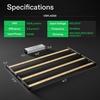 image:imageVIVOSUN VSFL3000 300W Bar LED Grow Light Full Spectrum Indoor Plant Light with URFR Light Foldable amp Dimmable 4 Bars Lamp for Vegetables Herbs Flowers 3x3ft Coverage GrowHub Compatible4x4 430W