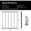 image:imageVIVOSUN VSFL3000 300W Bar LED Grow Light Full Spectrum Indoor Plant Light with URFR Light Foldable amp Dimmable 4 Bars Lamp for Vegetables Herbs Flowers 3x3ft Coverage GrowHub Compatible5x5 645W