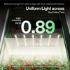 image:imageVIVOSUN VSFL3000 300W Bar LED Grow Light Full Spectrum Indoor Plant Light with URFR Light Foldable amp Dimmable 4 Bars Lamp for Vegetables Herbs Flowers 3x3ft Coverage GrowHub Compatible5x5 750W