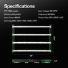 image:imageVIVOSUN VSFL3000 300W Bar LED Grow Light Full Spectrum Indoor Plant Light with URFR Light Foldable amp Dimmable 4 Bars Lamp for Vegetables Herbs Flowers 3x3ft Coverage GrowHub Compatible4x4 450W