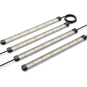 image:imageVIVOSUN Lumaray LED Grow Light Bars 164Bar Full Spectrum Side Lighting with 60 Red Light up to 25 Yields for Grow Tents Greenhouses Magnet Reliability Upgraded SGS Compatible4 Pack
