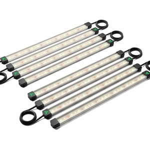 image:imageVIVOSUN Lumaray LED Grow Light Bars 164Bar Full Spectrum Side Lighting with 60 Red Light up to 25 Yields for Grow Tents Greenhouses Magnet Reliability Upgraded SGS Compatible8 Pack