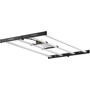 image:imageVIVOSUN VSFL3000 300W Bar LED Grow Light Full Spectrum Indoor Plant Light with URFR Light Foldable amp Dimmable 4 Bars Lamp for Vegetables Herbs Flowers 3x3ft Coverage GrowHub Compatible3x3 300W