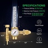 image:imageVIVOSUN Hydroponics CO2 Regulator Emitter System with Solenoid Valve Flowmeter for Grow Room Grow Tent GardenArgon