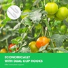 image:imageVIVOSUN 12 PCS Retractable Plant Yoyo with Stopper for Grow Support in Tent Garden or Hydroponics WhiteWhite