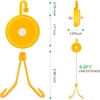 image:imageVIVOSUN 12 PCS Retractable Plant Yoyo with Stopper for Grow Support in Tent Garden or Hydroponics WhiteYellow