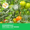image:imageVIVOSUN 12 PCS Retractable Plant Yoyo with Stopper for Grow Support in Tent Garden or Hydroponics WhiteYellow