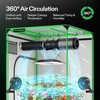 image:imageVIVOSUN AeroLight Wing AW200SE LED Grow Light 200W with Integrated Circulation Fan Compatible with App Used with Growhub Controller E42AE25 to Achieve More Functions for 2x43x3 Grow Tent2x2