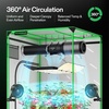 image:imageVIVOSUN AeroLight Wing AW200SE LED Grow Light 200W with Integrated Circulation Fan amp GrowHub Controller E25 Compatible with App amp E42A 3x34x4 Coverage Establish an Intelligent Grow Environment4x4