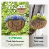 image:imageVIVOSUN Coco Liner Roll 16x120 in 100 Natural Coconut Fiber Mat Thickened Coir Liner for Planters Hanging Baskets Garden Decoration DIY Crafts Pet Pads amp Reptile Carpet16W x 120L