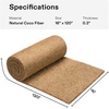 image:imageVIVOSUN Coco Liner Roll 16x120 in 100 Natural Coconut Fiber Mat Thickened Coir Liner for Planters Hanging Baskets Garden Decoration DIY Crafts Pet Pads amp Reptile Carpet16W x 120L