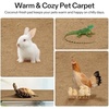 image:imageVIVOSUN Coco Liner Roll 16x120 in 100 Natural Coconut Fiber Mat Thickened Coir Liner for Planters Hanging Baskets Garden Decoration DIY Crafts Pet Pads amp Reptile Carpet12W x 80L Pack of 2