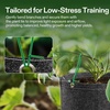 image:imageVIVOSUN Twist Ties 164 ft 50m PECoated Green Plant Ties with Cutter Reusable amp Flexible Tomate Ties for Plant Support Indoor Outdoor Gardening Cable Management Home Office Organization164 Feet