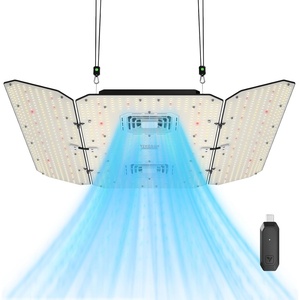 image:imageVIVOSUN AeroLight Wing AW200SE LED Grow Light 200W with Integrated Circulation Fan amp GrowHub Controller E25 Compatible with App amp E42A 3x34x4 Coverage Establish an Intelligent Grow Environment4x4