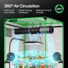 image:imageVIVOSUN AeroLight A100 Tunable Spectrum LED Grow Light 100W wIntegrated Circulation Fan Compatible with App Used with Growhub Controller E42AE25 to Achieve More Functions