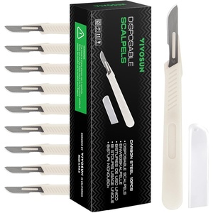 image:imageVIVOSUN 11 HighCarbon Steel Blades for Cutting Plants and Propagation10