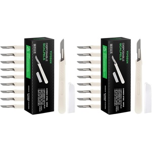 image:imageVIVOSUN 11 HighCarbon Steel Blades for Cutting Plants and Propagation10 Pack of 2