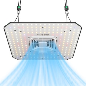 image:imageVIVOSUN AeroLight A100 Tunable Spectrum LED Grow Light 100W wIntegrated Circulation Fan Compatible with App Used with Growhub Controller E42AE25 to Achieve More Functions